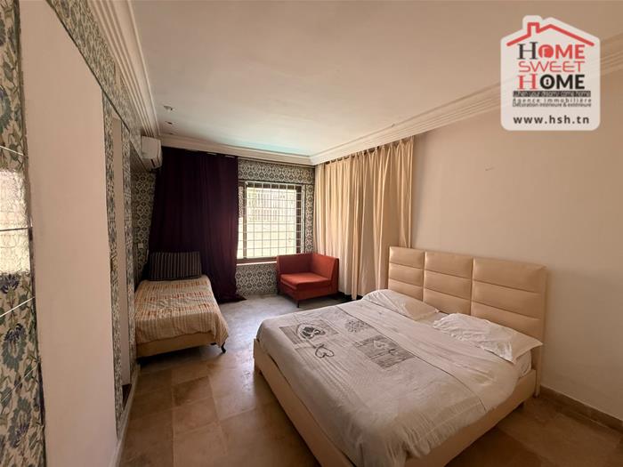 La Marsa&nbsp;Marsa Ennassim&nbsp;Location&nbsp;Appart. 2 pi�ces&nbsp;Rdc s2 meubl� toney � cit� des juges la marsa