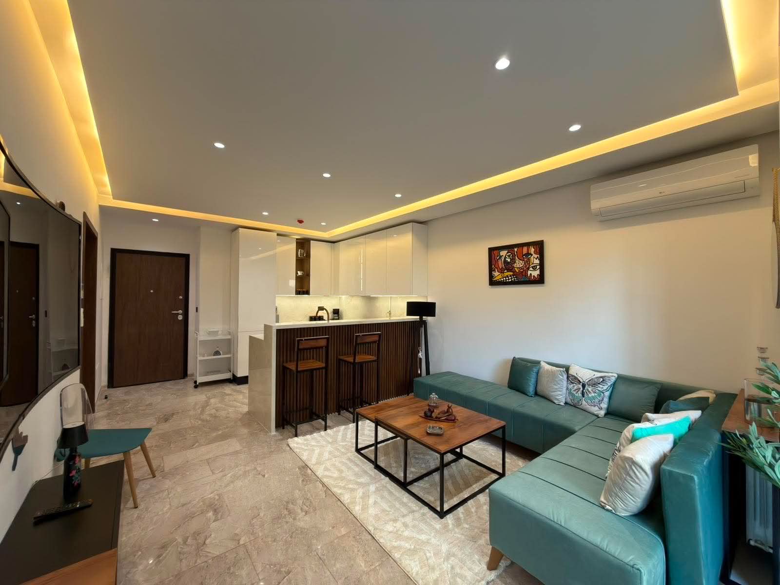 El Menzah&nbsp;El Menzah 9&nbsp;Location&nbsp;Appart. 2 pi�ces&nbsp;Appart s1 neuf meubl� avec terrasse � menzah 9c