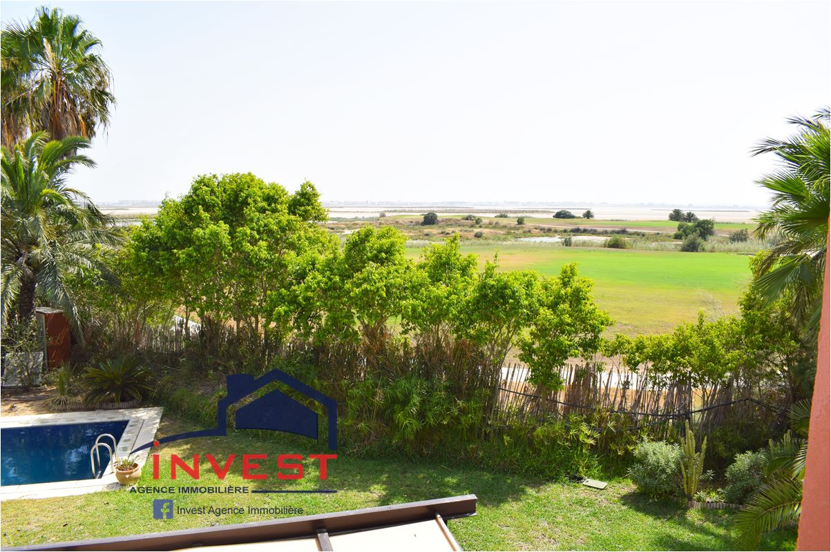 La Marsa&nbsp;Gammart&nbsp;Location&nbsp;Maisons&nbsp;Villa meubl�e vue panoramique golf gammarth
