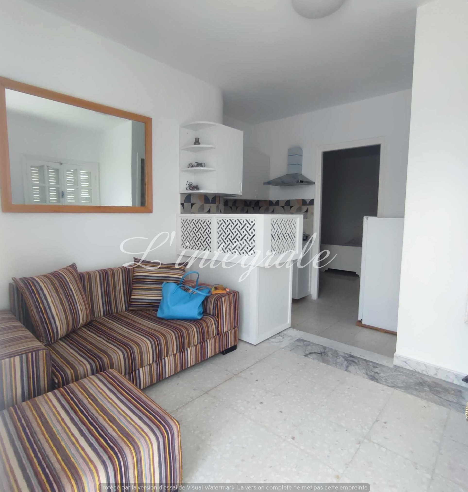 Ariana Ville&nbsp;El Menzah 6&nbsp;Location&nbsp;Appart. 2 pi�ces&nbsp;S1 retap� � neuf meubl�