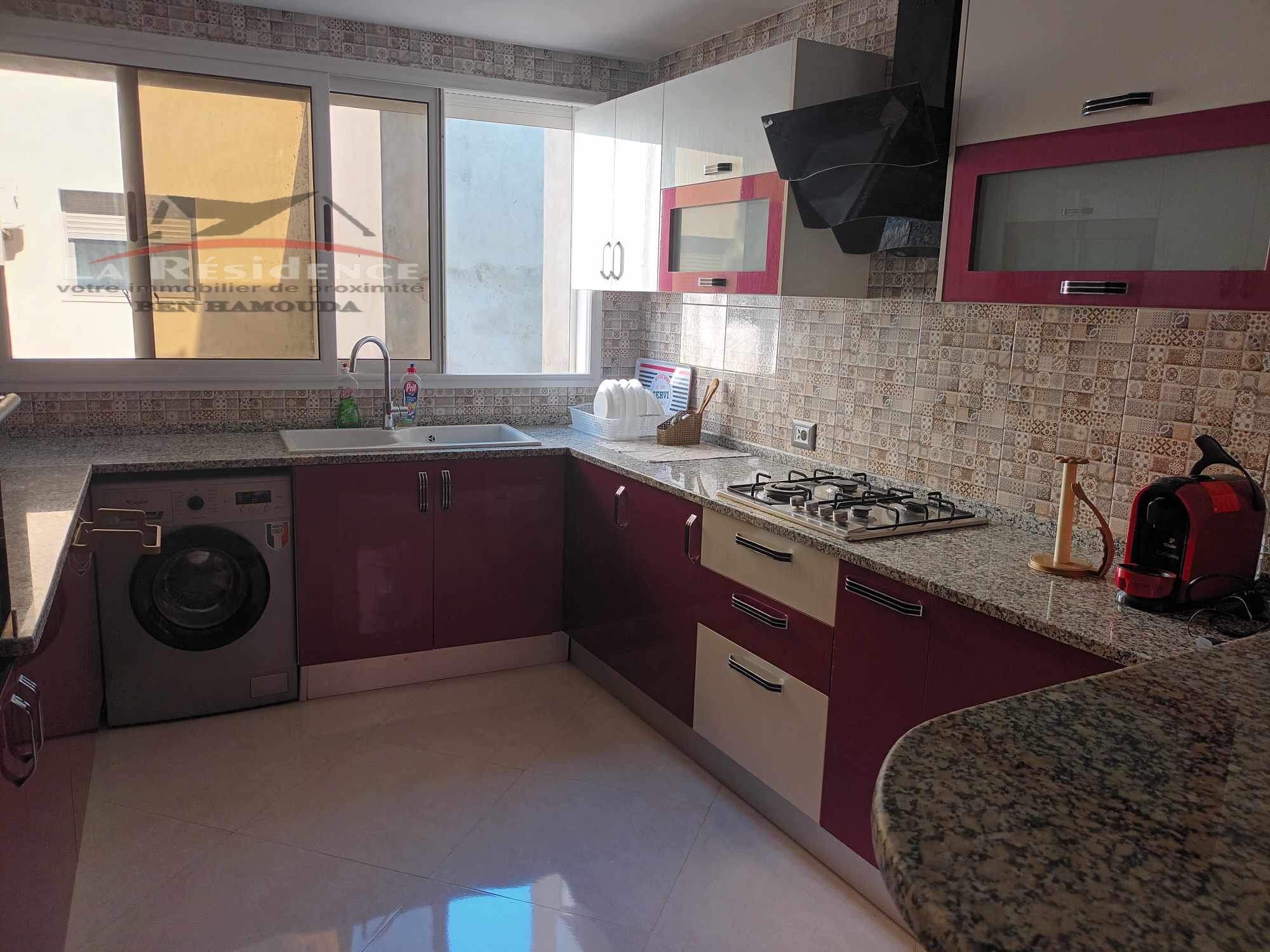Bizerte Nord&nbsp;Bizerte&nbsp;Location&nbsp;Maisons&nbsp;Un bel �tage de villa meubl� au corniche bizerte