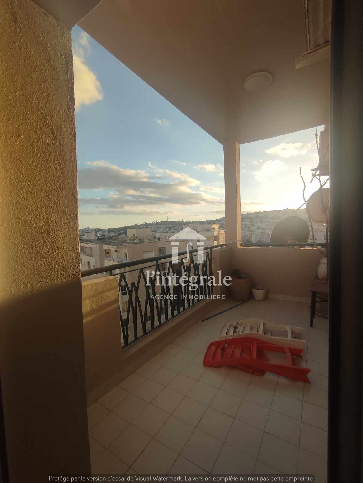 Ariana Ville&nbsp;El Menzah 7&nbsp;Location&nbsp;Appart. 4 pi�ces&nbsp;S3 avec place parking vide menzah7bis