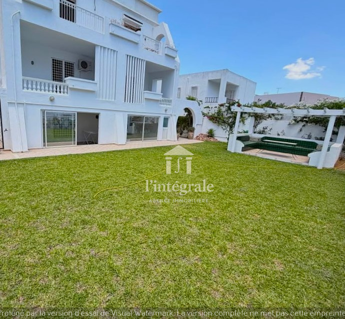 El Menzah&nbsp;El Menzah 9&nbsp;Location&nbsp;Appart. 3 pi�ces&nbsp;S2 bien meubl� avec grand jardin