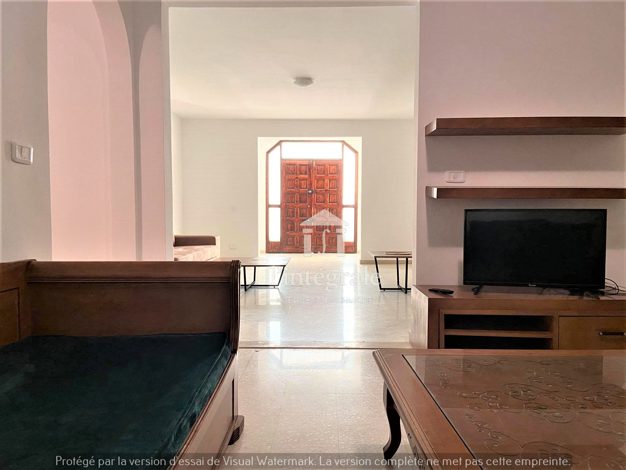 El Menzah&nbsp;El Menzah 9&nbsp;Location&nbsp;Appart. 3 pi�ces&nbsp;S2 bien meubl� avec grand jardin