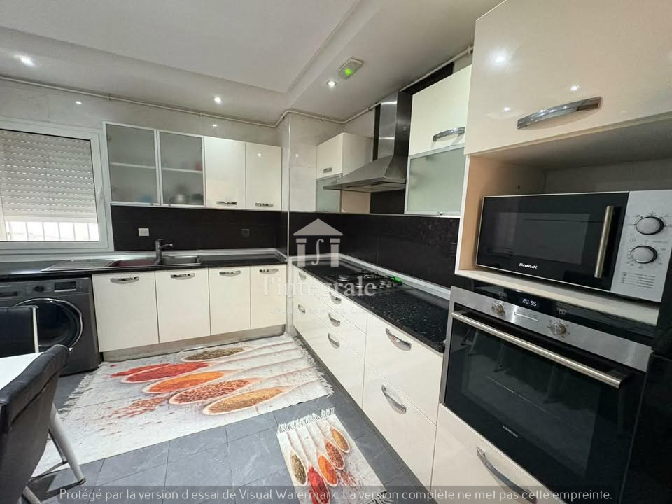 La Marsa&nbsp;Berge Du Lac&nbsp;Location&nbsp;Appart. 5 pi�ces+&nbsp;S4 meubl� de luxe