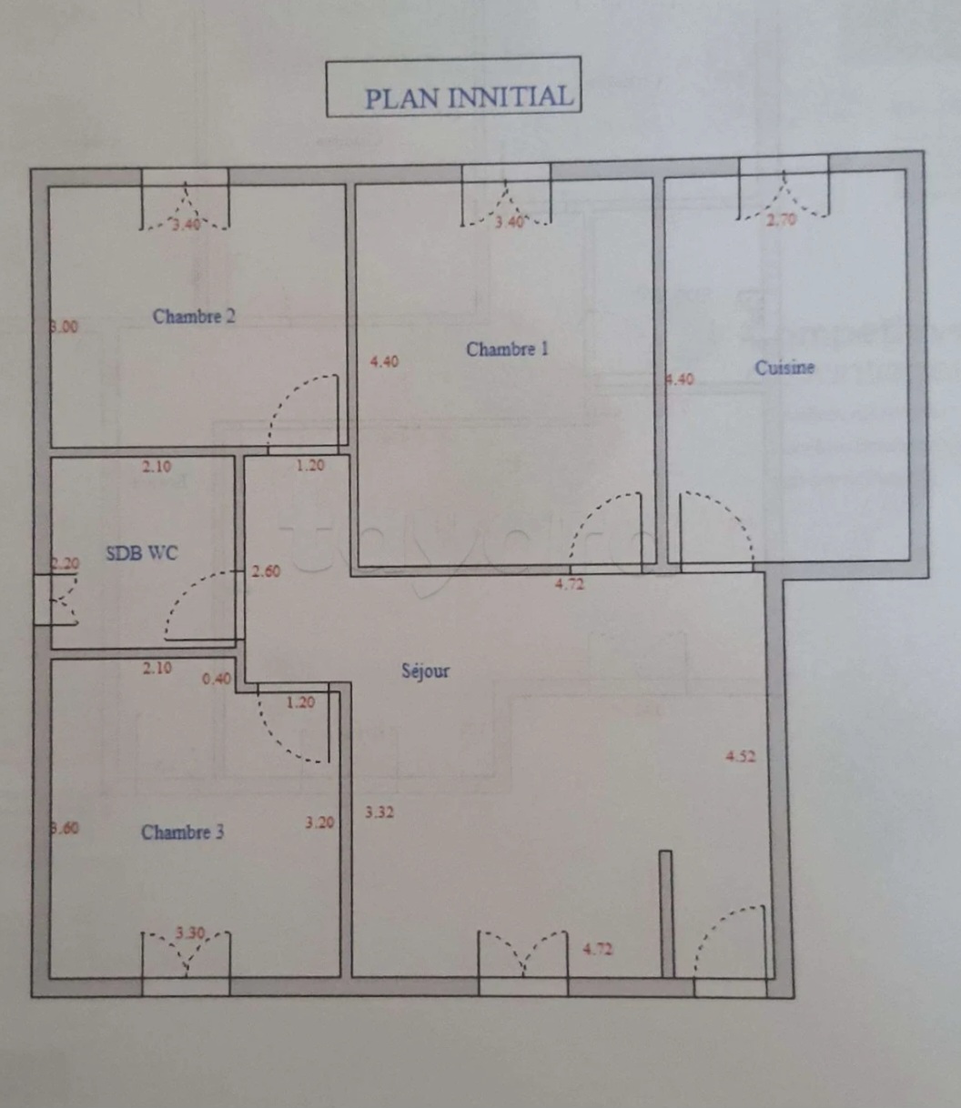 El Mourouj&nbsp;El Mourouj&nbsp;Vente&nbsp;Appart. 3 pi�ces&nbsp;App rdc el mourouj 3