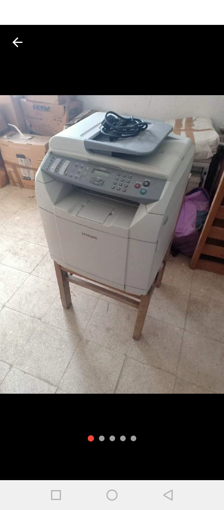 Ariana Ville&nbsp;Ariana&nbsp;Multifonctions&nbsp;Autre&nbsp;Multifonction laser lexmark x500n