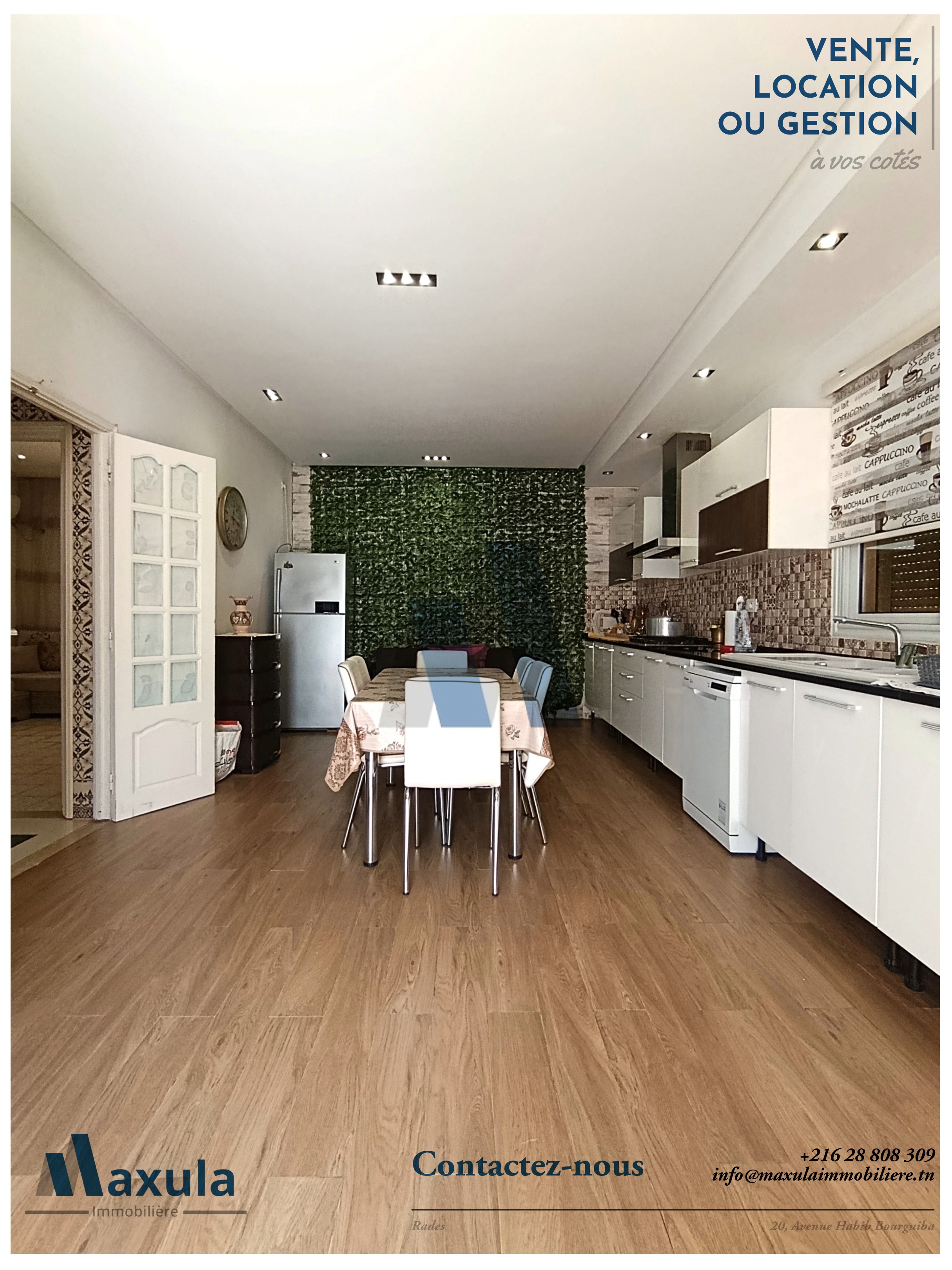 Rades&nbsp;Rades&nbsp;Vente&nbsp;Maisons&nbsp;Villa s5 de plain pied a rades ville