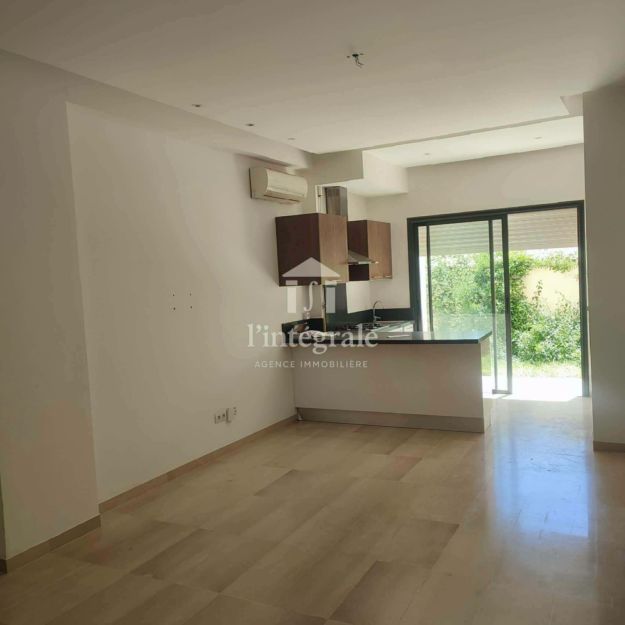 Ariana Ville&nbsp;Cite Ennasr 2&nbsp;Location&nbsp;Appart. 3 pi�ces&nbsp;Coquet appartement s2 avec jardin privatif