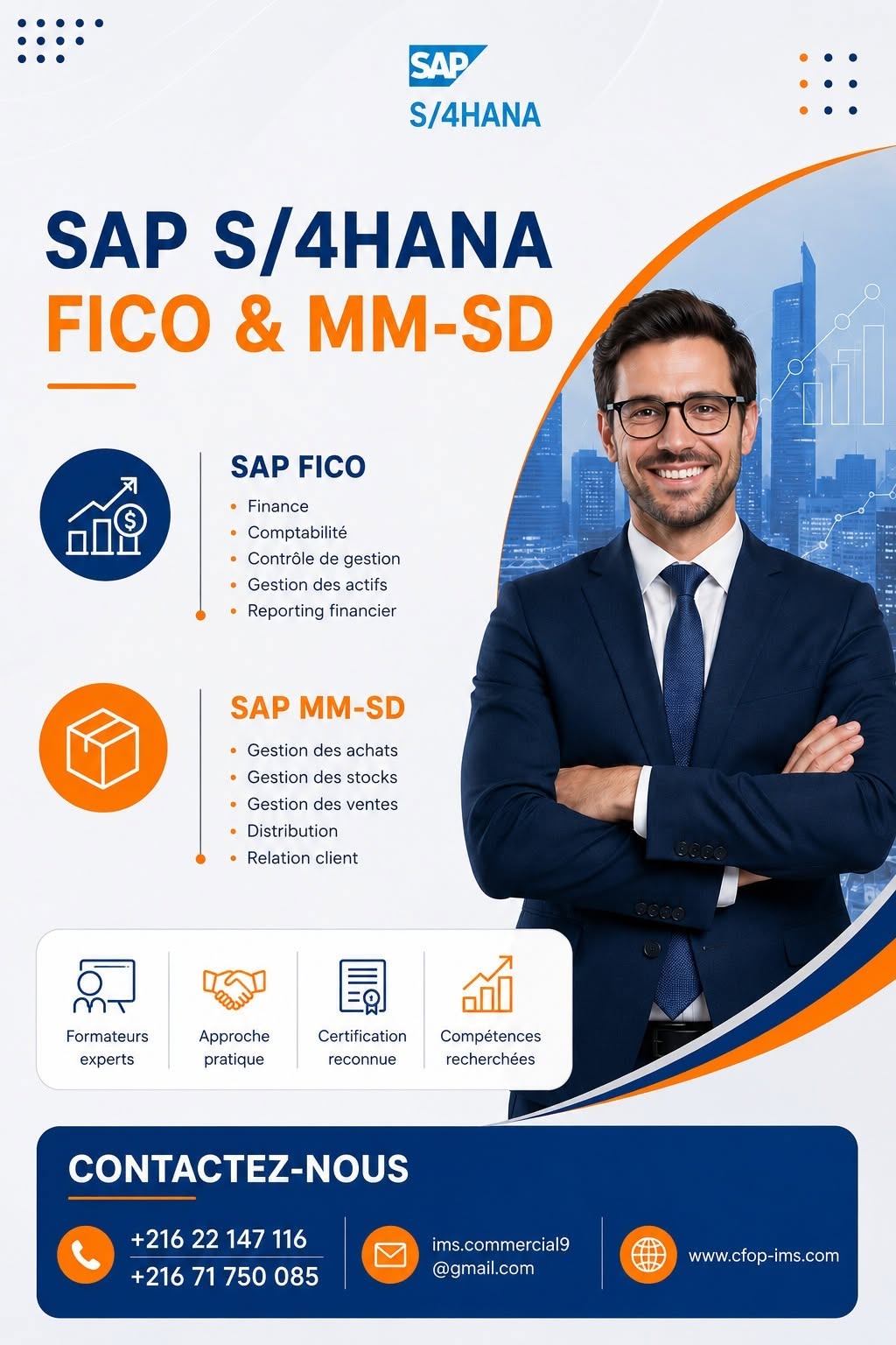 El Menzah&nbsp;El Menzah 1&nbsp;En groupe&nbsp;Autre&nbsp;Sap s4hana  nouvelle session