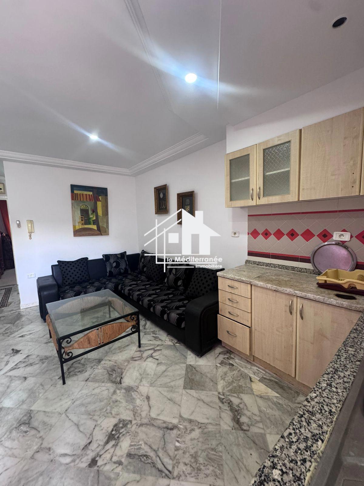 Ariana Ville&nbsp;Cite El Intissar 2&nbsp;Location&nbsp;Appart. 2 pi�ces&nbsp;Appartement s1 meubl� � ennasr