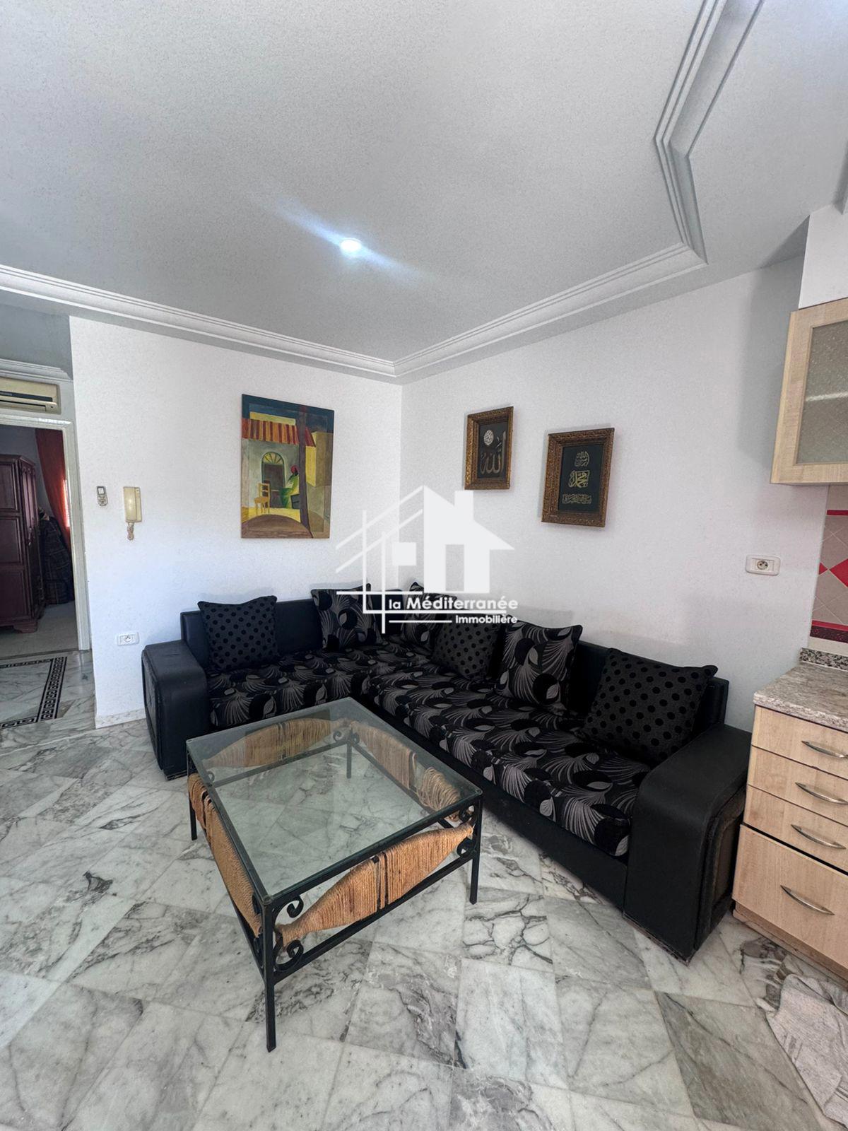 Ariana Ville&nbsp;Cite El Intissar 2&nbsp;Location&nbsp;Appart. 2 pi�ces&nbsp;Appartement s1 meubl� � ennasr