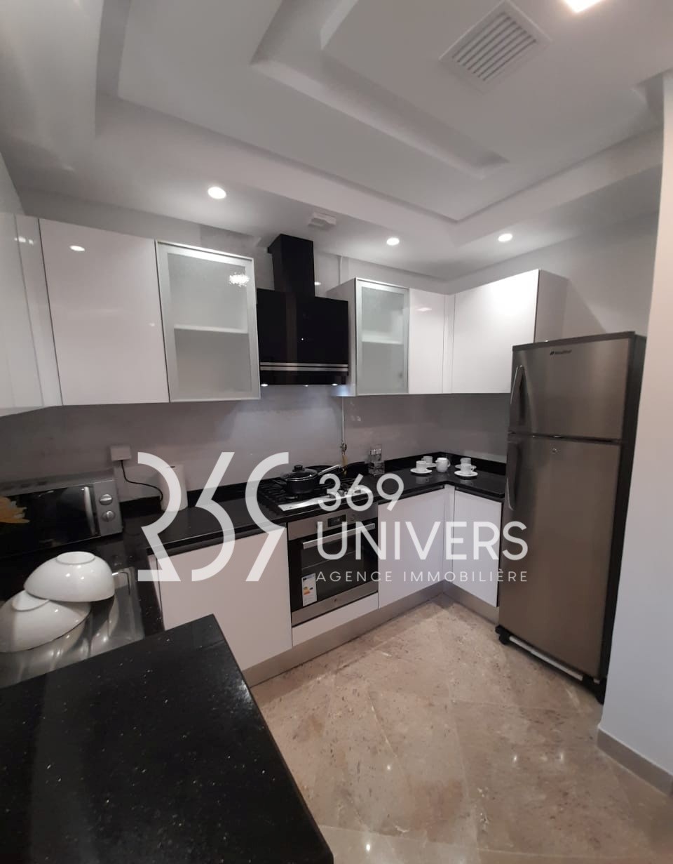 Ain Zaghouan&nbsp;Jardins de Carthage&nbsp;Location&nbsp;Appart. 1 pi�ce&nbsp;Appartement meubl� avec balcon au x jdc ref ra179