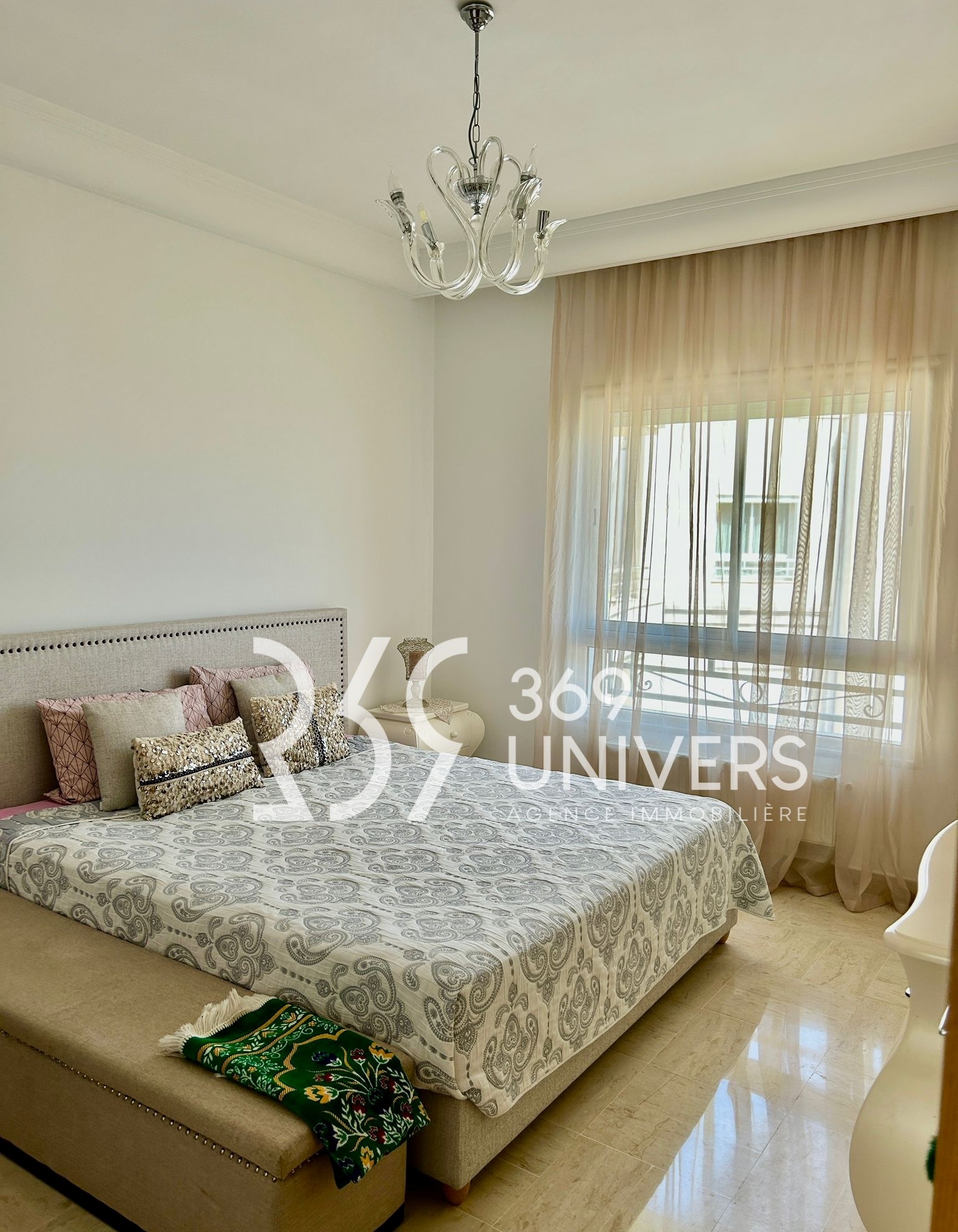 Ain Zaghouan&nbsp;Jardins de Carthage&nbsp;Location&nbsp;Appart. 3 pi�ces&nbsp;Appart meubl� aux jardins de carthage ref ra181