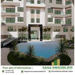 Hammamet&nbsp;Hammamet&nbsp;Vente&nbsp;Appart. 1 pi�ce&nbsp;   appartement s2  hammamet ref444a