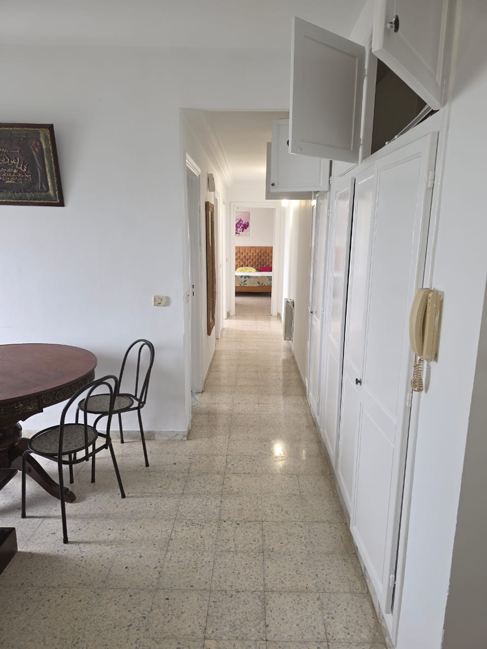 El Menzah&nbsp;El Manar 1&nbsp;Location&nbsp;Appart. 2 pi�ces&nbsp;Joli appartement meubl�e a cot� de capmus el manar