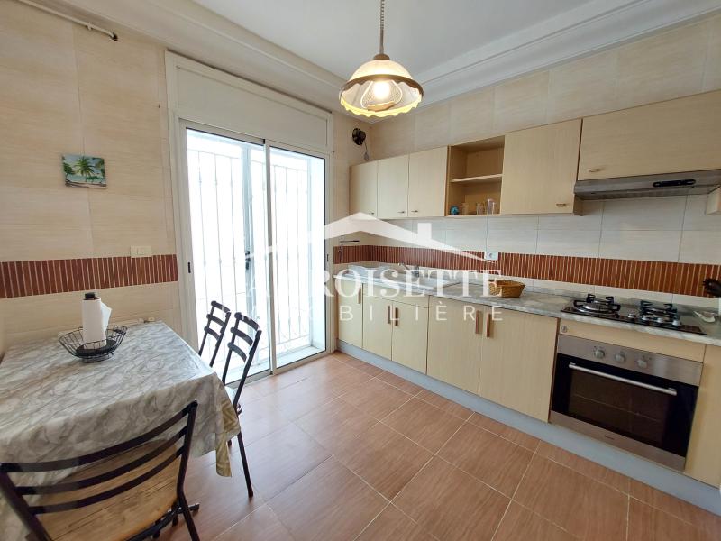 La Marsa&nbsp;Marsa Erriadh&nbsp;Location&nbsp;Duplex&nbsp;Duplex s4 meubl� avec jardin � la marsa zdl0674