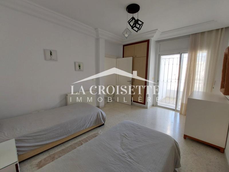 La Marsa&nbsp;Marsa Erriadh&nbsp;Location&nbsp;Duplex&nbsp;Duplex s4 meubl� avec jardin � la marsa zdl0674
