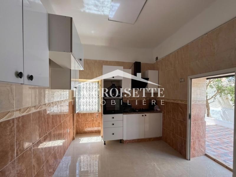 La Marsa&nbsp;Marsa Safsaf&nbsp;Location&nbsp;Maisons&nbsp;Rez de chauss�e s3 avec jardin � la marsa mal2191