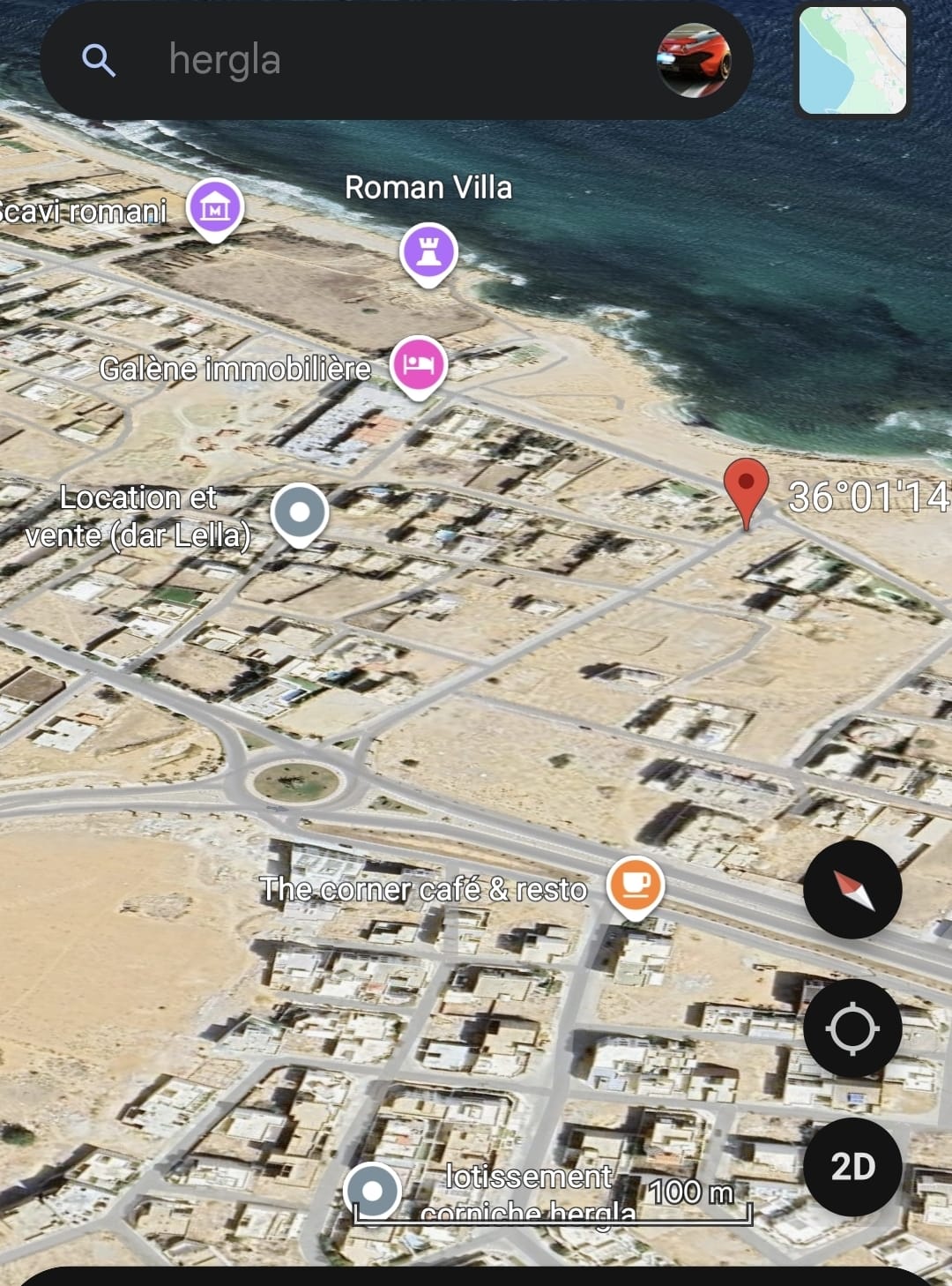 Hergla&nbsp;Hergla&nbsp;Terrain&nbsp;Terrain nu&nbsp;Belle terrain 430m2 hergla 2eme position de la mer
