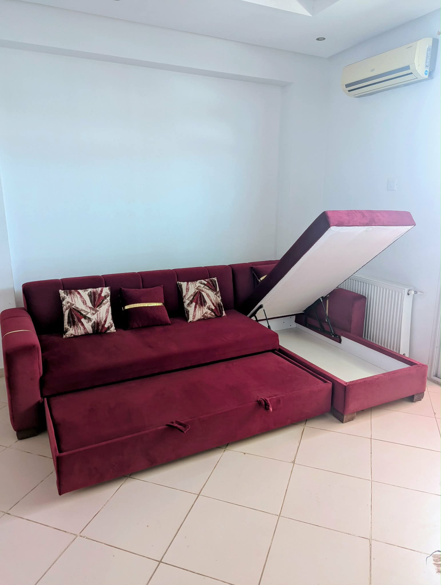 El Mourouj&nbsp;El Mourouj&nbsp;Salon - Salle � manger &nbsp;Salons&nbsp;Canap� d'angle droit �tat neuf