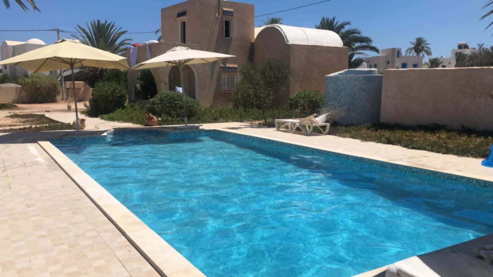Djerba - Midoun&nbsp;Midoun&nbsp;Location&nbsp;Maisons&nbsp;Villa s 2 avec piscine