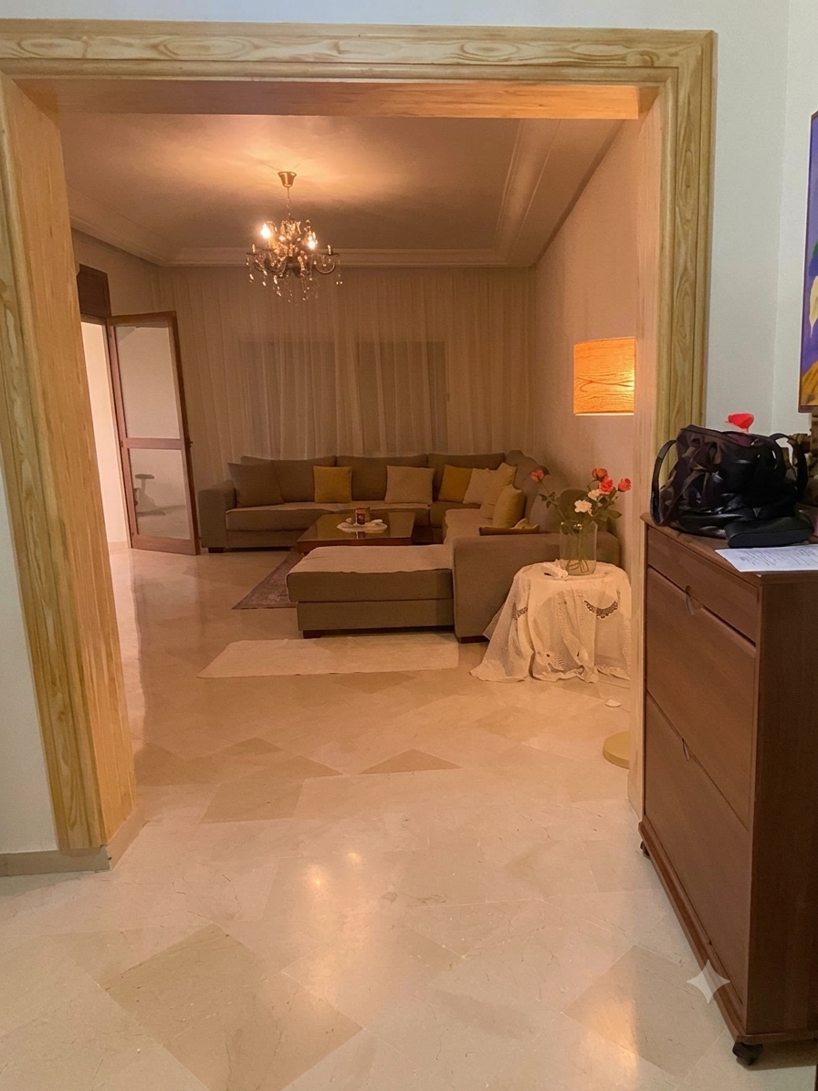 La Marsa&nbsp;El Aouina&nbsp;Vente&nbsp;Appart. 3 pi�ces&nbsp;S2 avec suite parentale jardins laouina