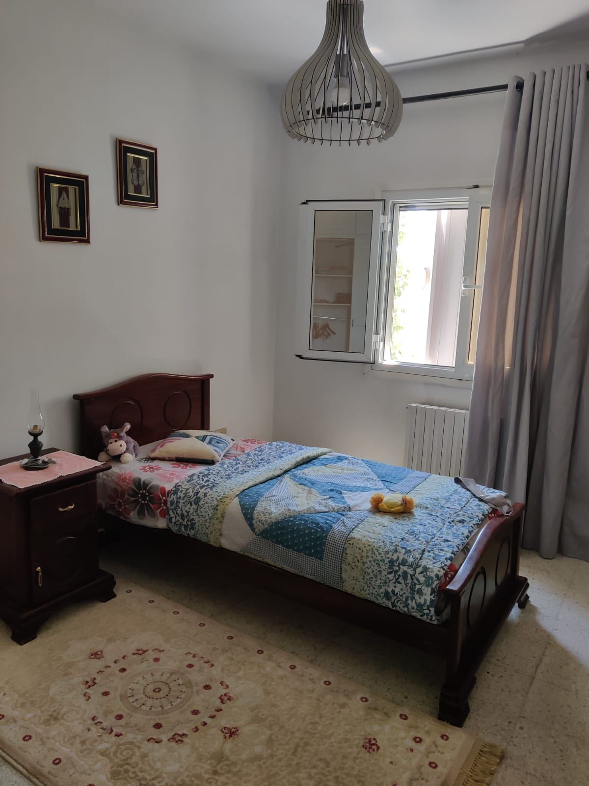 Le Bardo&nbsp;Khaznadar&nbsp;Location&nbsp;Appart. 3 pi�ces&nbsp;Charmant appartement s2 a khaznadar