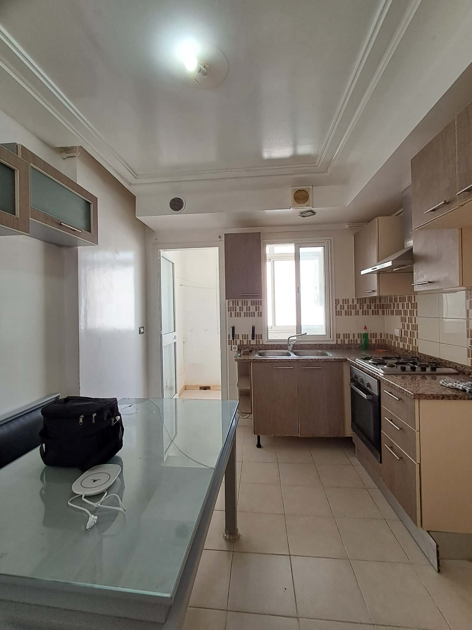 La Marsa&nbsp;El Aouina&nbsp;Location&nbsp;Appart. 3 pi�ces&nbsp;S plus 3 jardins el aouina
