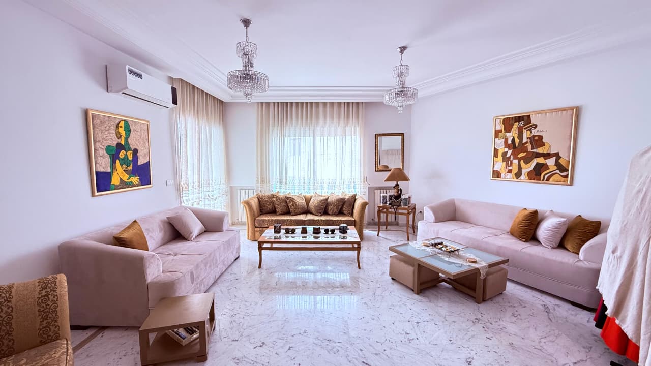 Ariana Ville&nbsp;Cite Ennasr 2&nbsp;Vente&nbsp;Appart. 4 pi�ces&nbsp;Appartement s4 de 230 m a cite ennasr
