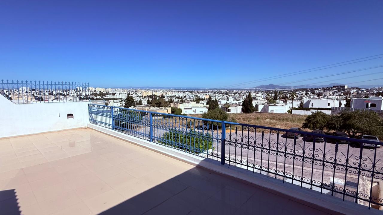 El Menzah&nbsp;El Menzah 9&nbsp;Vente&nbsp;Maisons&nbsp;Etage de villa s3 avec terrasse