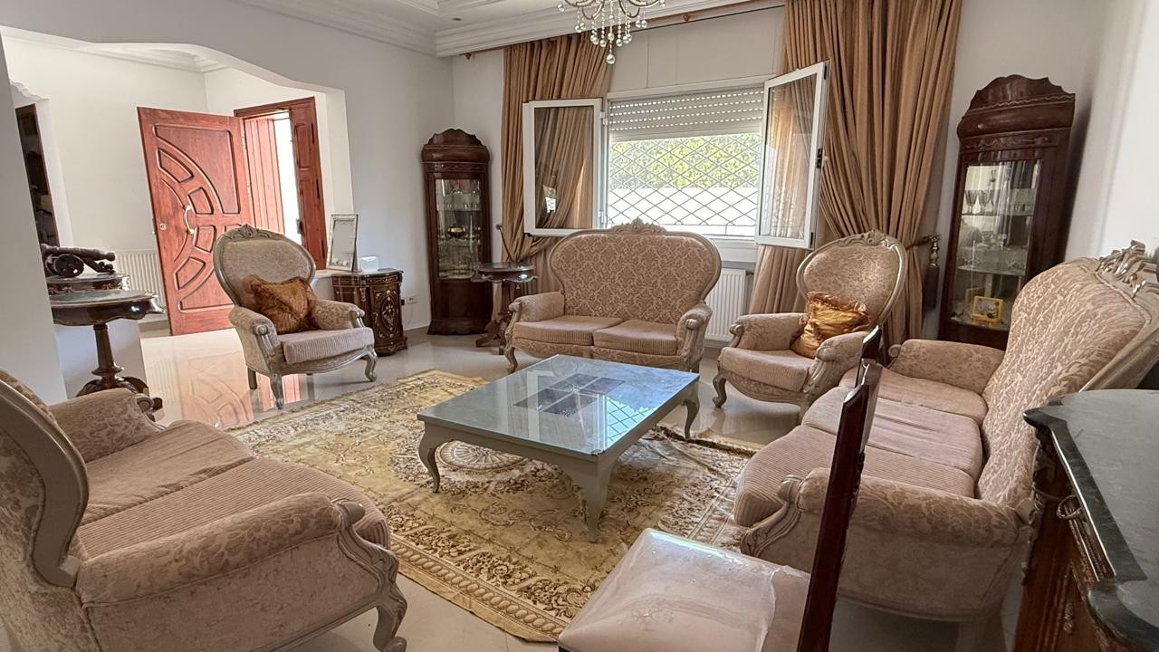 Raoued&nbsp;Cite El Ghazala 1&nbsp;Vente&nbsp;Maisons&nbsp;Villa de 499 m a cite sahafa ghazela