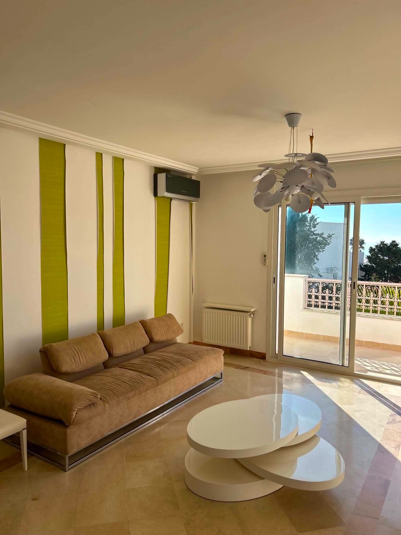 Nabeul&nbsp;Cite El Mahrsi 1&nbsp;Location&nbsp;Maisons&nbsp;S plus 2 meubl� a sidi mahressi wb4522