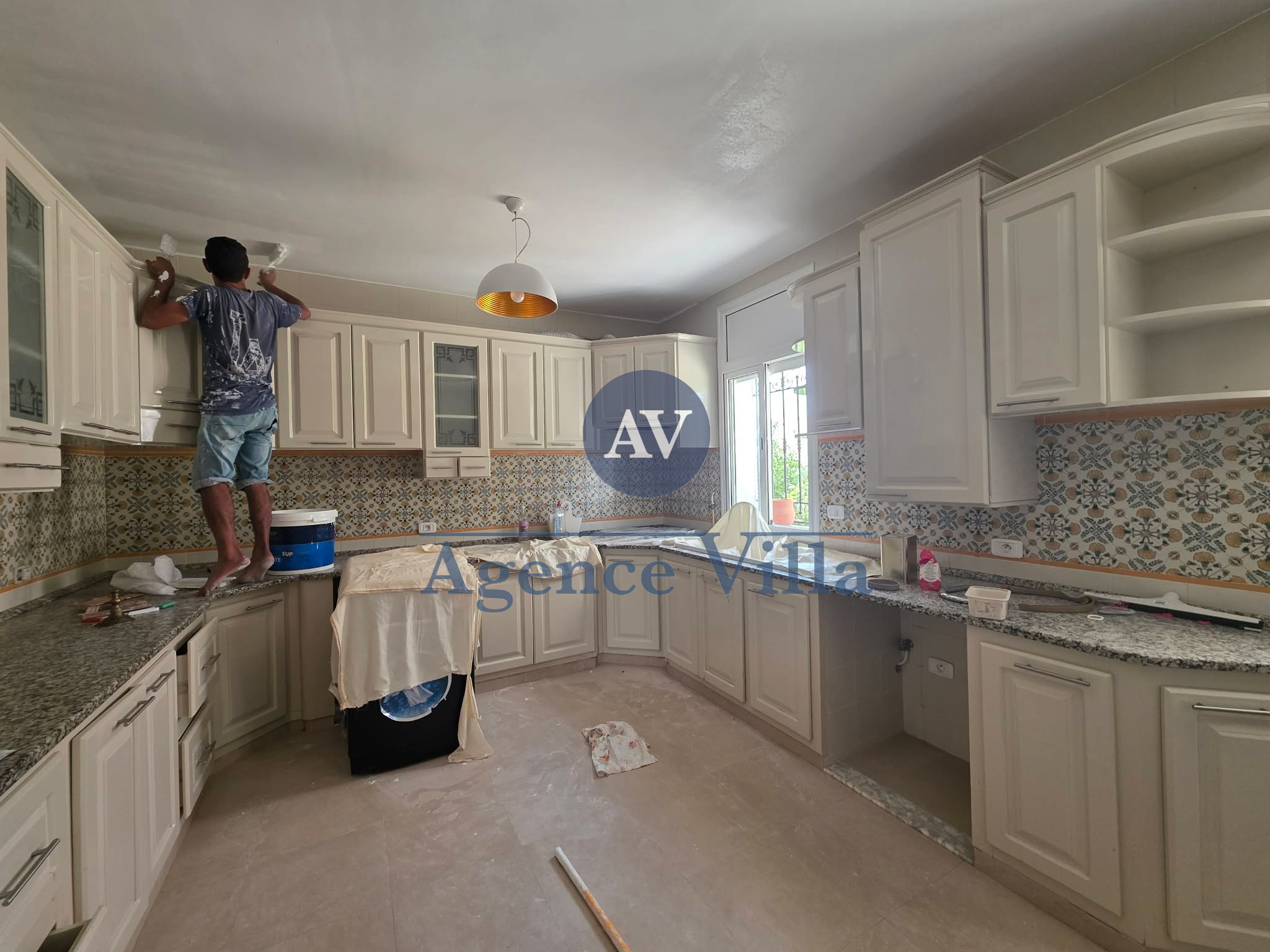 La Marsa&nbsp;El Aouina&nbsp;Location&nbsp;Appart. 4 pi�ces&nbsp;Rdc s3 � l'aouina