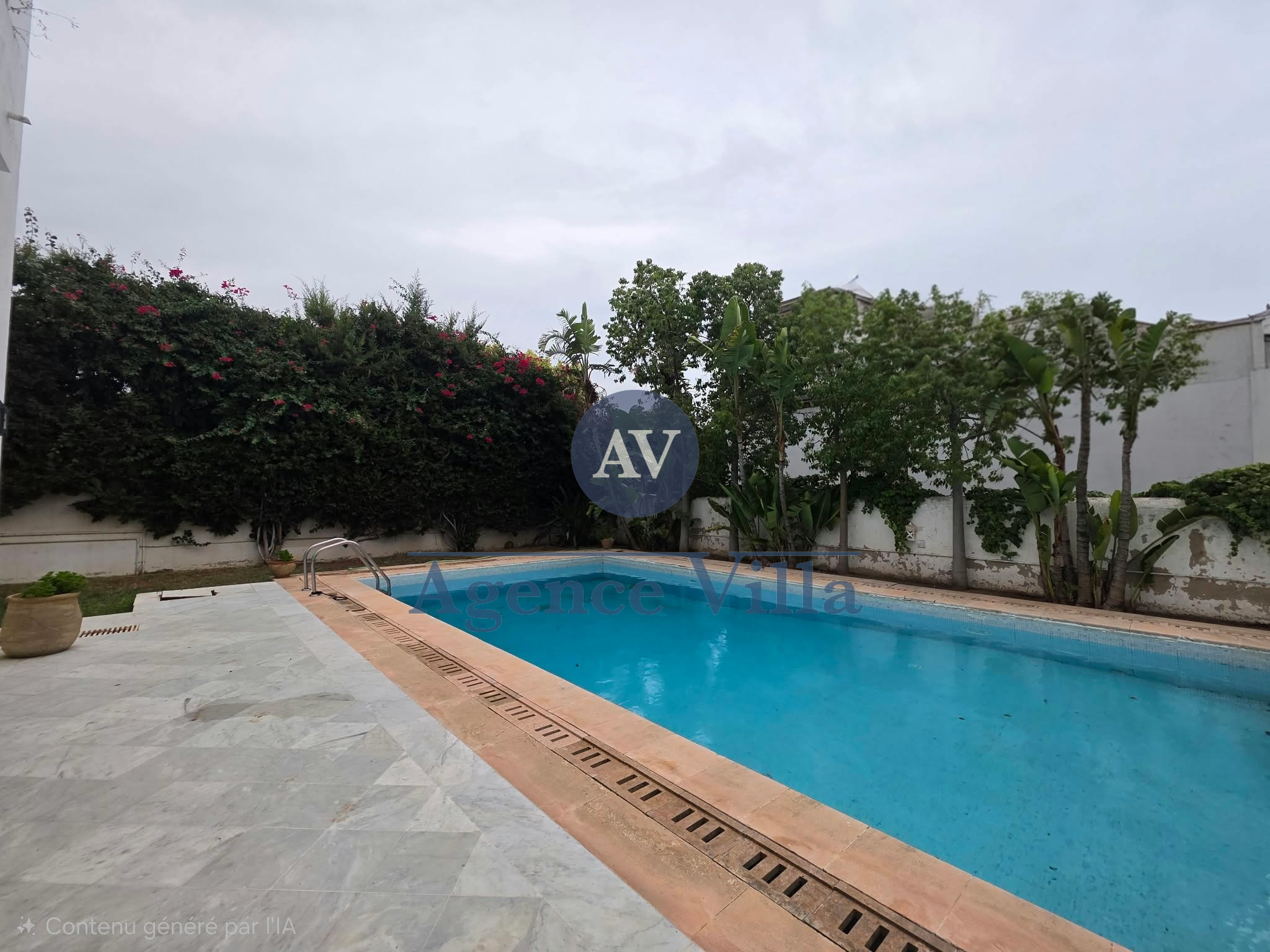La Marsa&nbsp;Gammart&nbsp;Location&nbsp;Maisons&nbsp;Villa s5 avec piscine � gammarth