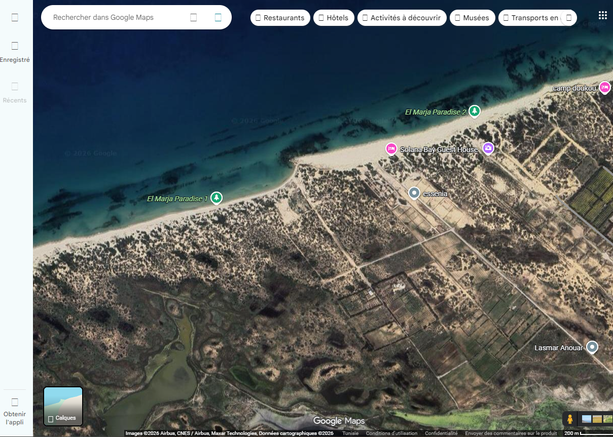 Soliman&nbsp;El Marja&nbsp;Terrain&nbsp;Terrain agricole&nbsp;Senya a 300m de la mer