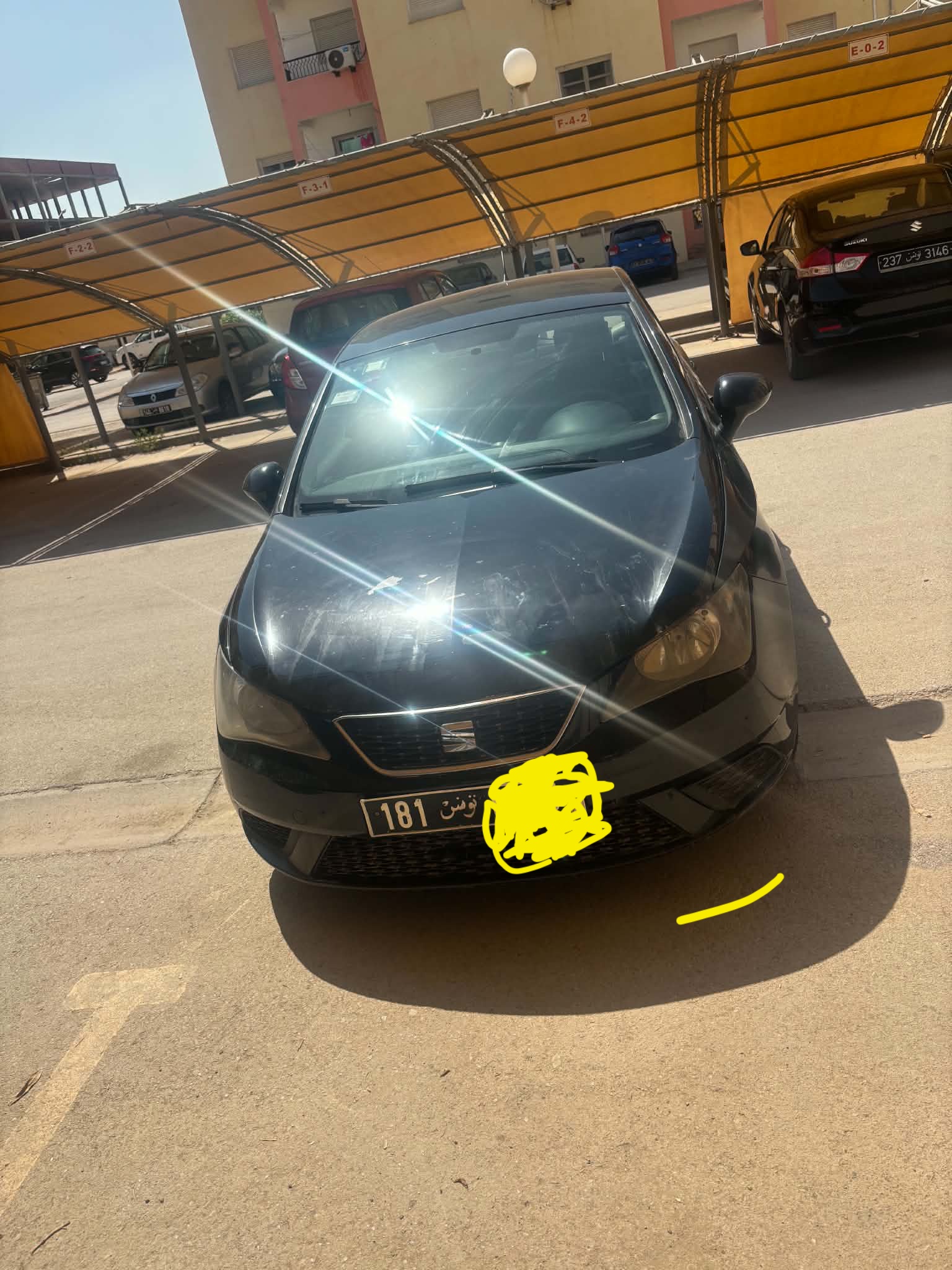 Raoued&nbsp;Ariana Essoughra&nbsp;Seat&nbsp;Ibiza&nbsp;Seat  ibiza  5 ch