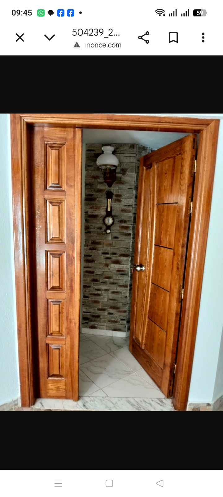 Sousse Jaouhara&nbsp;Cite Sahloul&nbsp;Location&nbsp;Appart. 1 pi�ce&nbsp;Disponible studio neuf  sahloul1