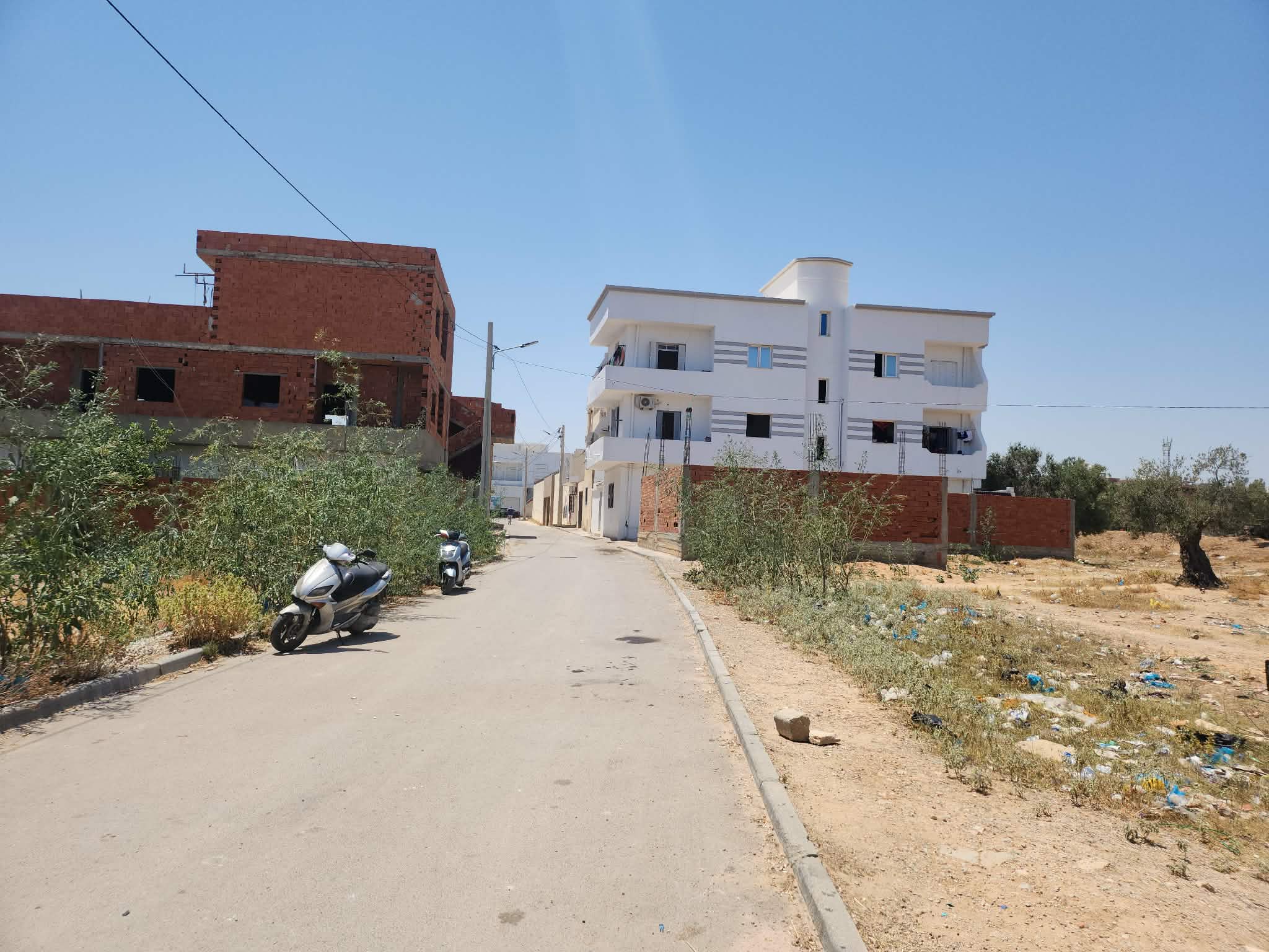 Sousse Riadh&nbsp;Zaouiet Sousse&nbsp;Terrain&nbsp;Terrain nu&nbsp;Bn occasion terrain a 180mtr � zaouiet sousse