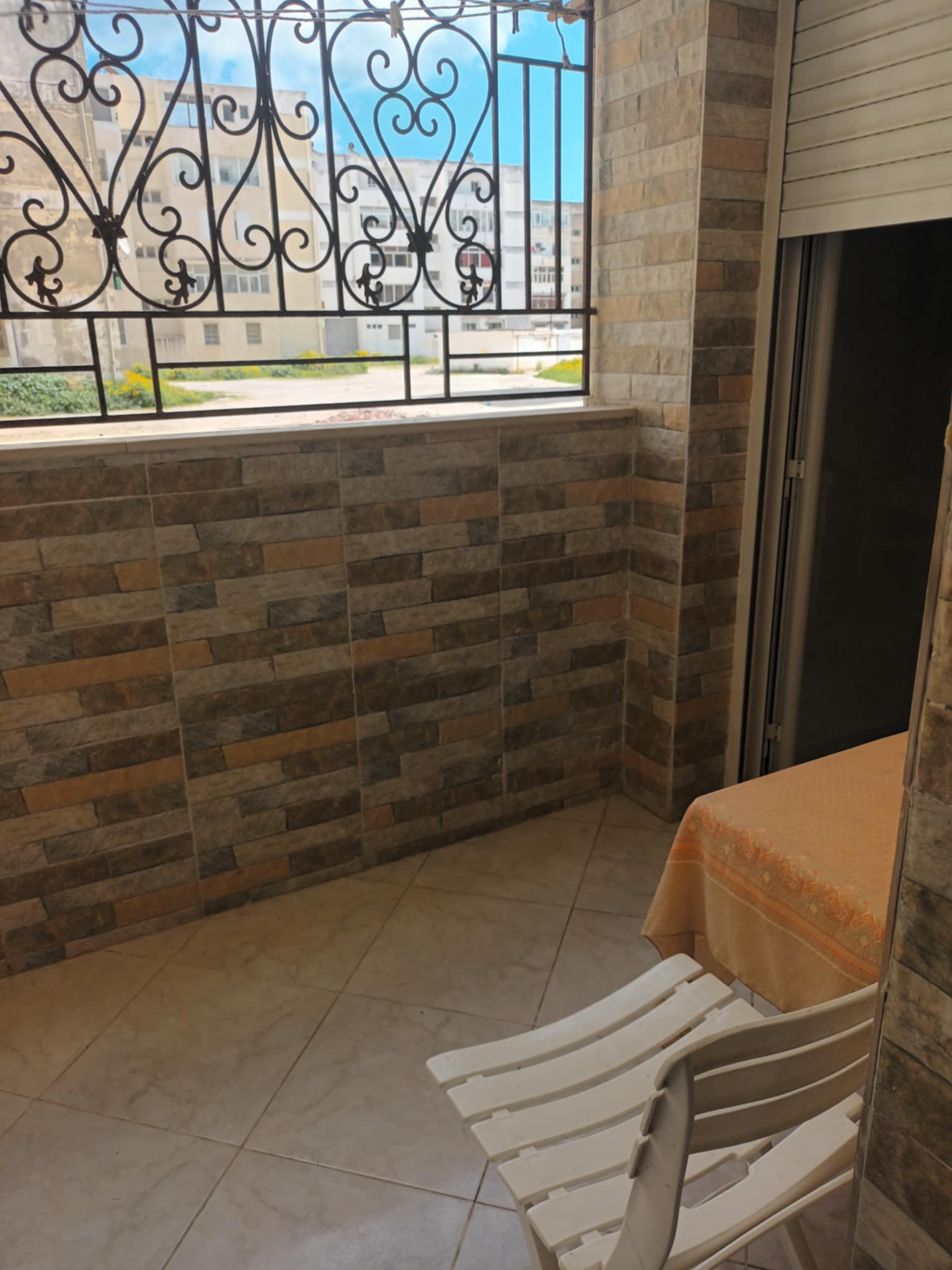 Bizerte Nord&nbsp;Bizerte&nbsp;Location&nbsp;Appart. 2 pi�ces&nbsp;Un appartement au rdc � sidi salem bizerte