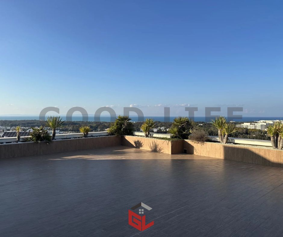 La Marsa&nbsp;Gammart&nbsp;Location&nbsp;Appart. 1 pi�ce&nbsp;S0 meubl� avec vue sur mer