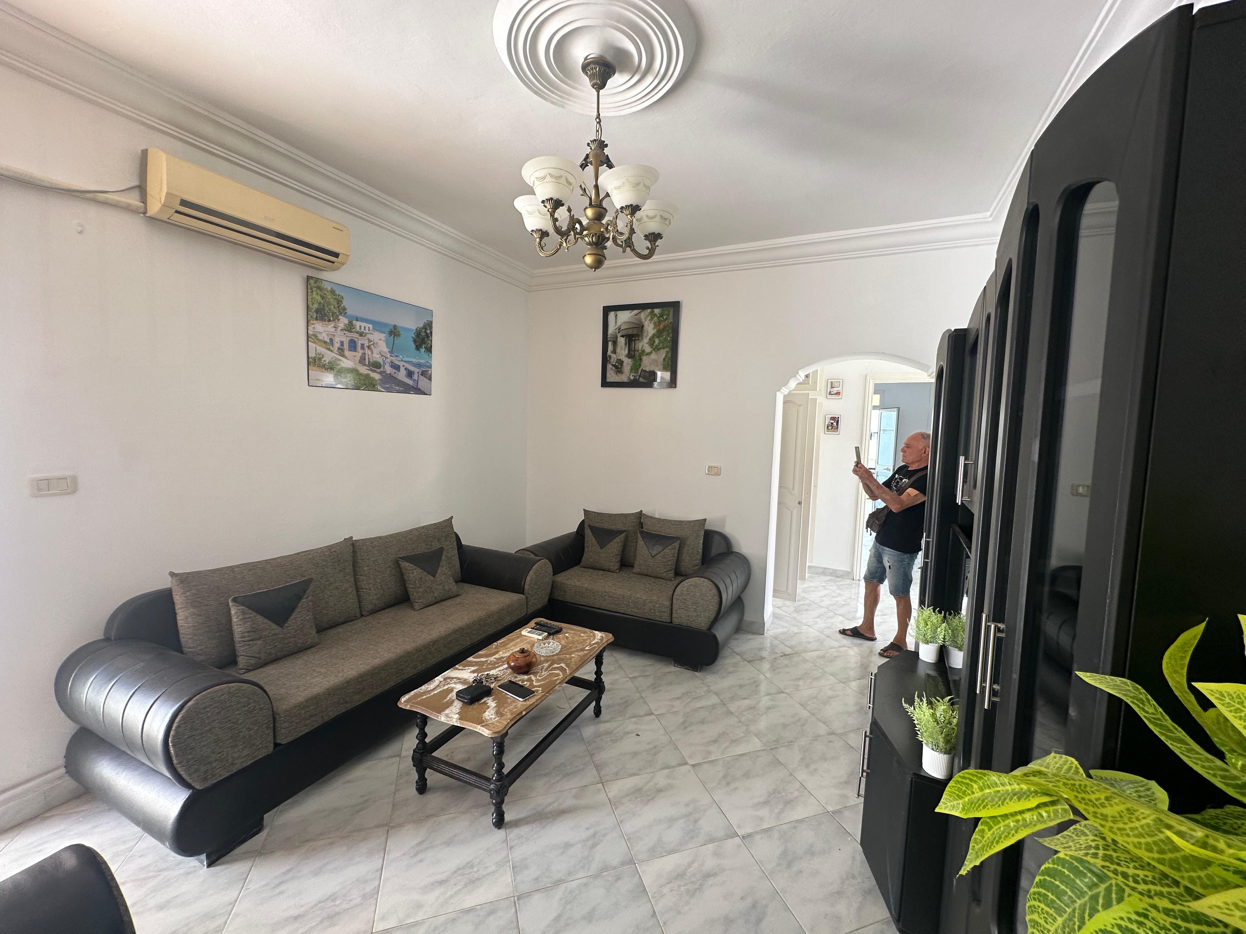 Hammam Sousse&nbsp;Cite De La Plage 1&nbsp;Location&nbsp;Appart. 3 pi�ces&nbsp;S2 meubl� rte plage � h sousse