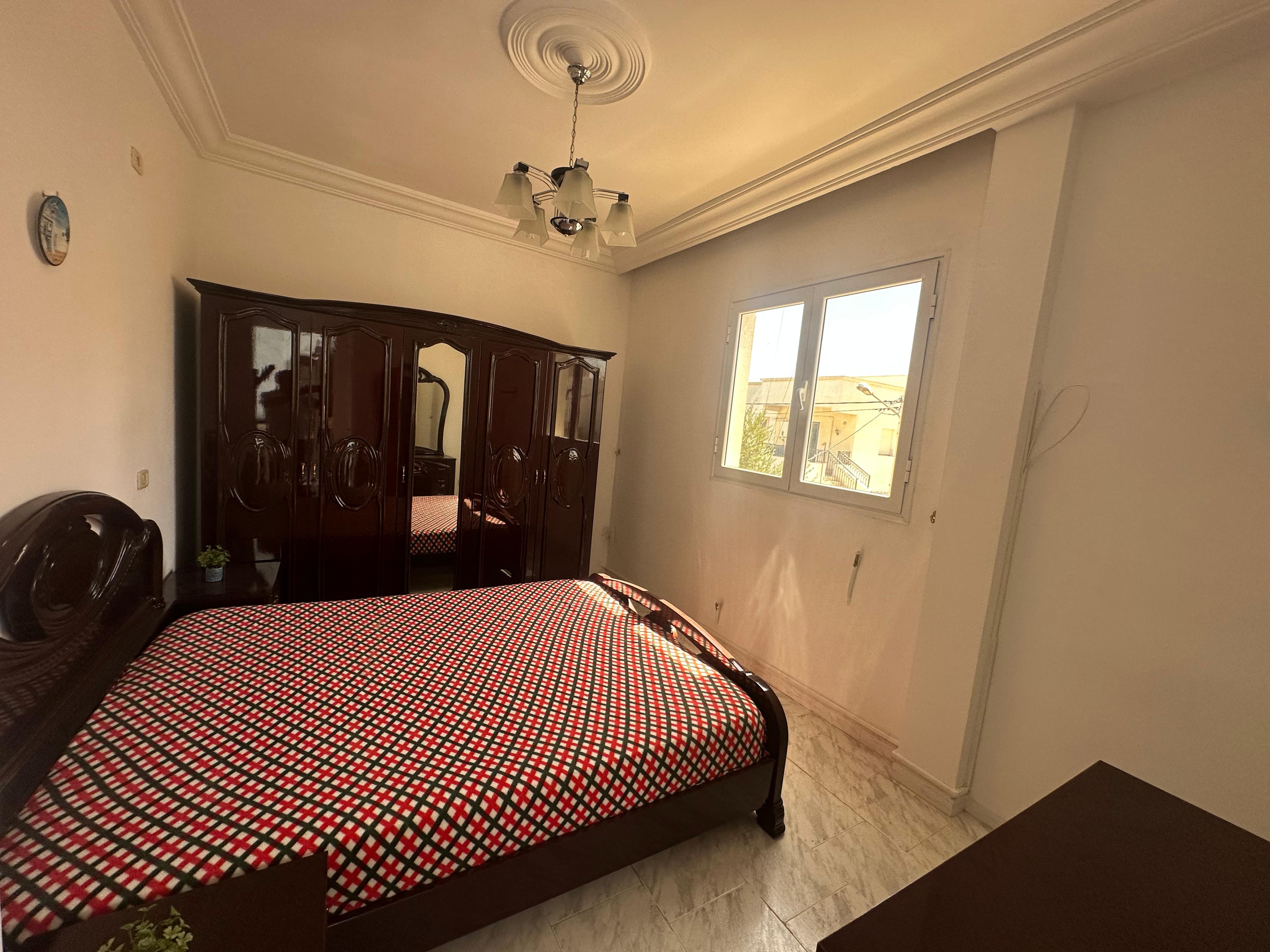 Hammam Sousse&nbsp;Cite De La Plage 1&nbsp;Location&nbsp;Appart. 3 pi�ces&nbsp;S2 meubl� rte plage � h sousse