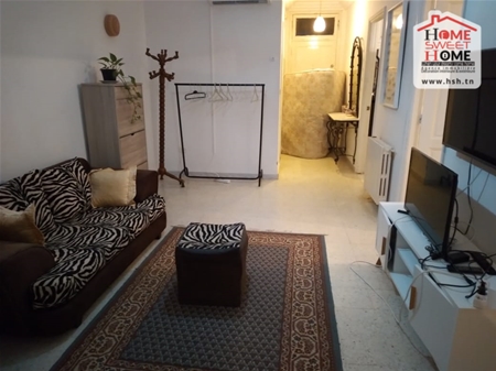 La Marsa&nbsp;Marsa Ennassim&nbsp;Location&nbsp;Appart. 3 pi�ces&nbsp;Etage de villa musso meubl� � la marsa