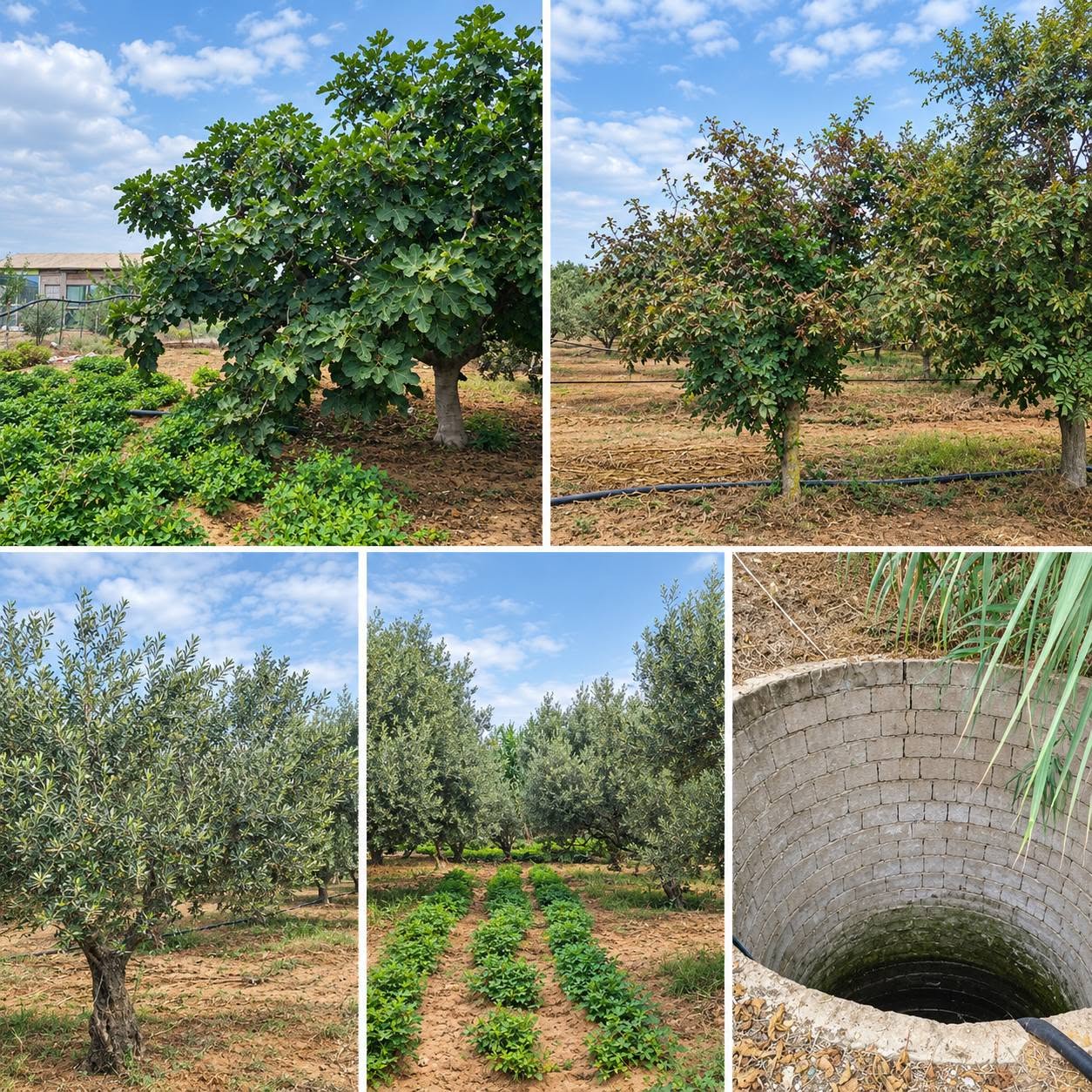 El Haouaria&nbsp;Bir El Jedey&nbsp;Terrain&nbsp;Terrain agricole&nbsp;Saniya avec puits  � bir el jedi haouaria