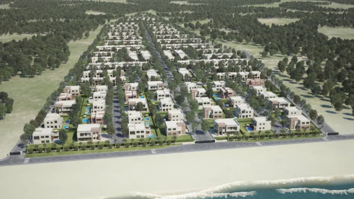 Raoued&nbsp;Cite Des Juges&nbsp;Terrain&nbsp;Terrain nu&nbsp;Flamand rose village bord de mer