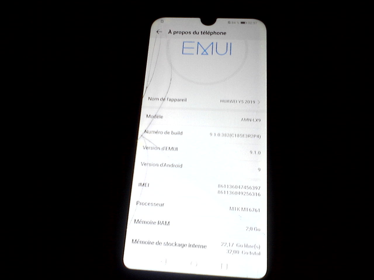 Ariana Ville&nbsp;Ariana&nbsp;Huawei&nbsp;Autre Mod�le&nbsp;Huawei y5 2019