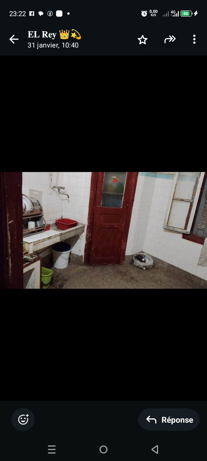 Bab Bhar&nbsp;Hedi Chaker&nbsp;Partage&nbsp;Appart. 2 pi�ces&nbsp;Cherche qlq pour partage