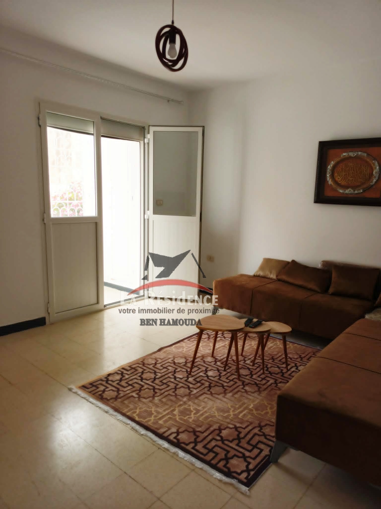Bizerte Nord&nbsp;Bizerte&nbsp;Location&nbsp;Appart. 3 pi�ces&nbsp;Un appartement au rdc � sidi salem bizerte