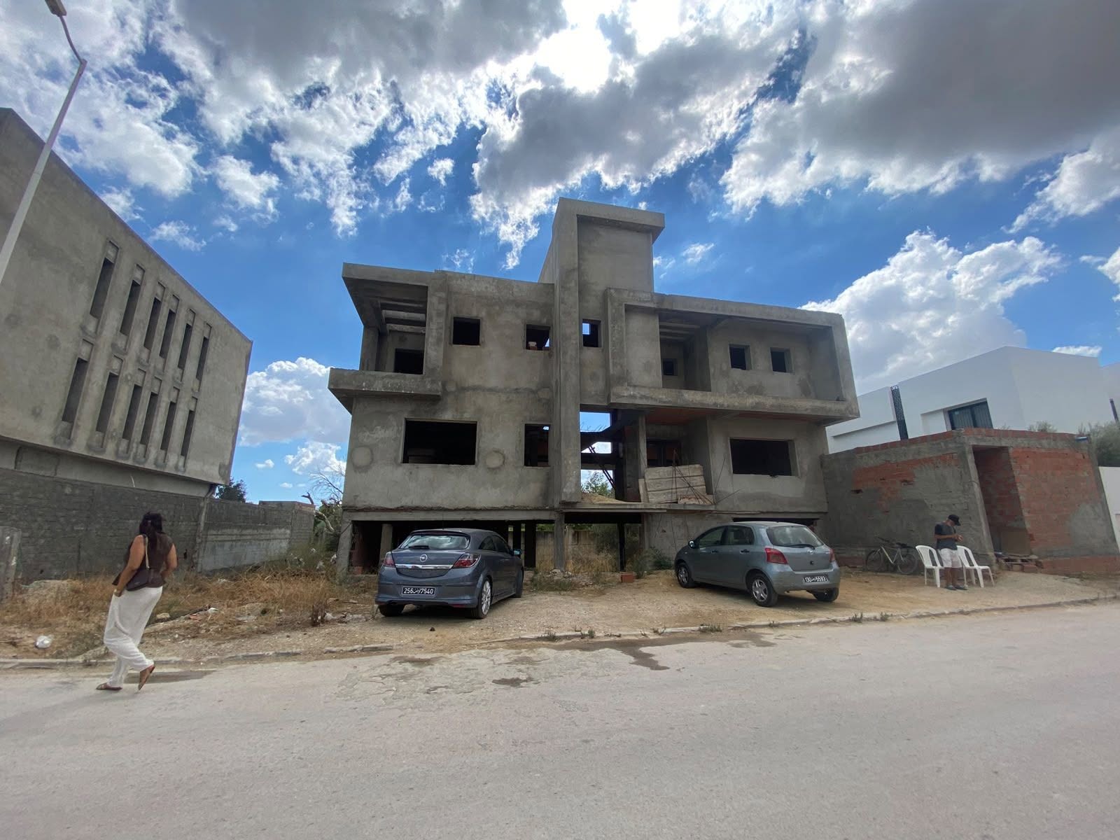 La Soukra&nbsp;Chotrana 1&nbsp;Vente&nbsp;Maisons&nbsp;Villa inachev�e � chotrana 1